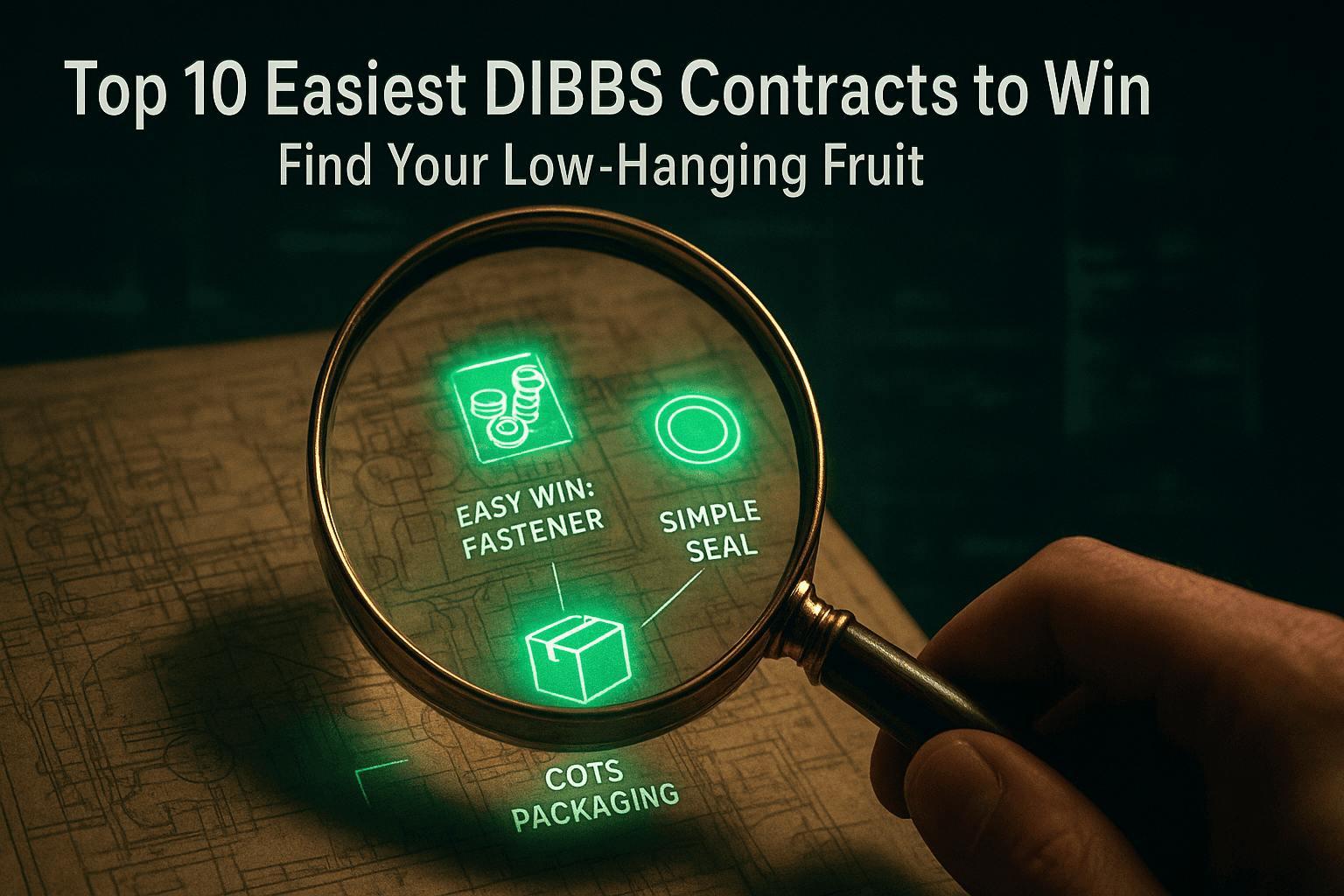 Cover Image for Top 10 Easiest Contracts to Find on DIBBS (Your Low-Hanging Fruit List)