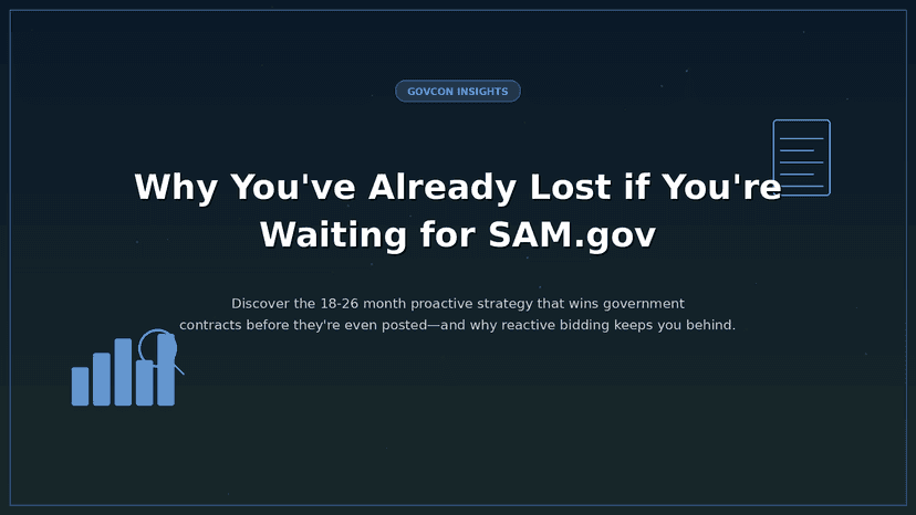 How to Win Government Contracts Before They’re Released (AI Strategy)