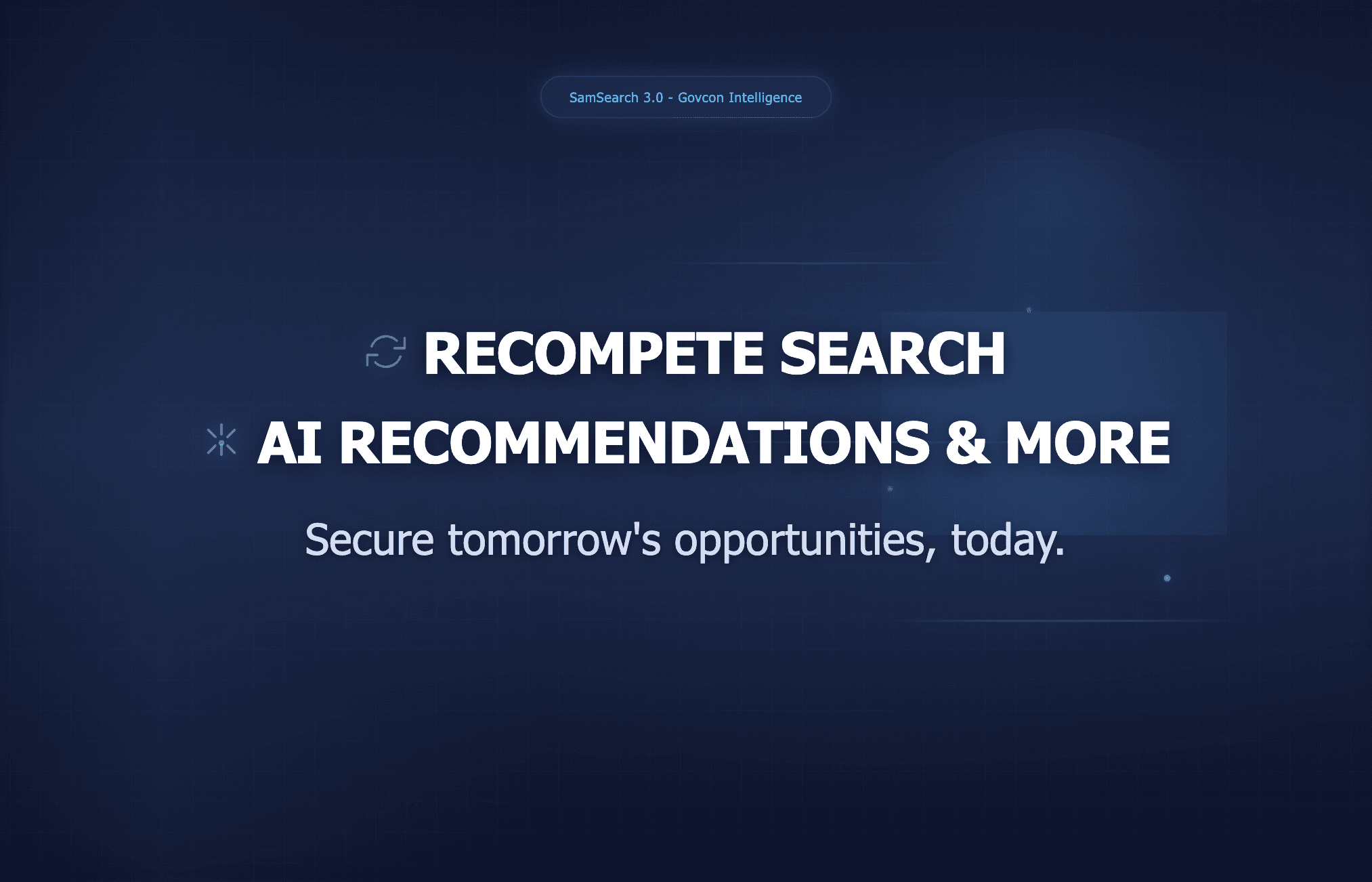 Cover Image for SamSearch 3.0: Intelligence-Driven Capture Management