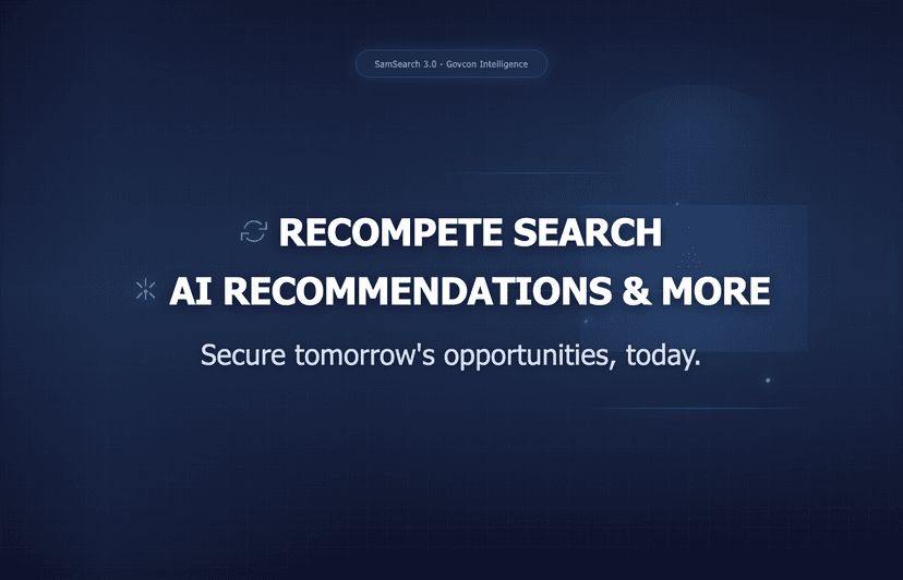 SamSearch 3.0: Intelligence-Driven Capture Management