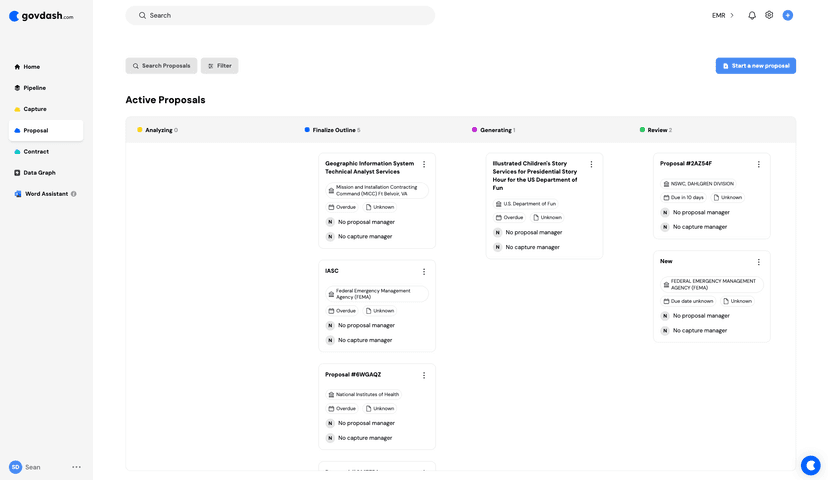 GovDash platform