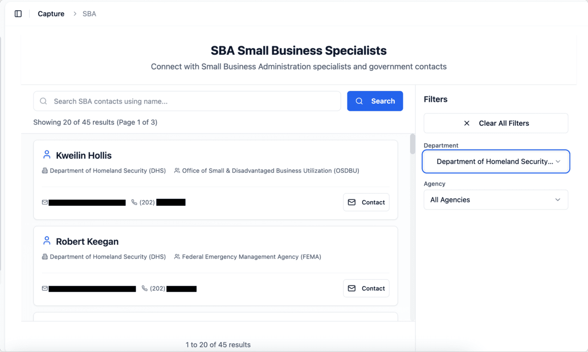 Personalized Contracting Guidance - Small business specialists feature illustration