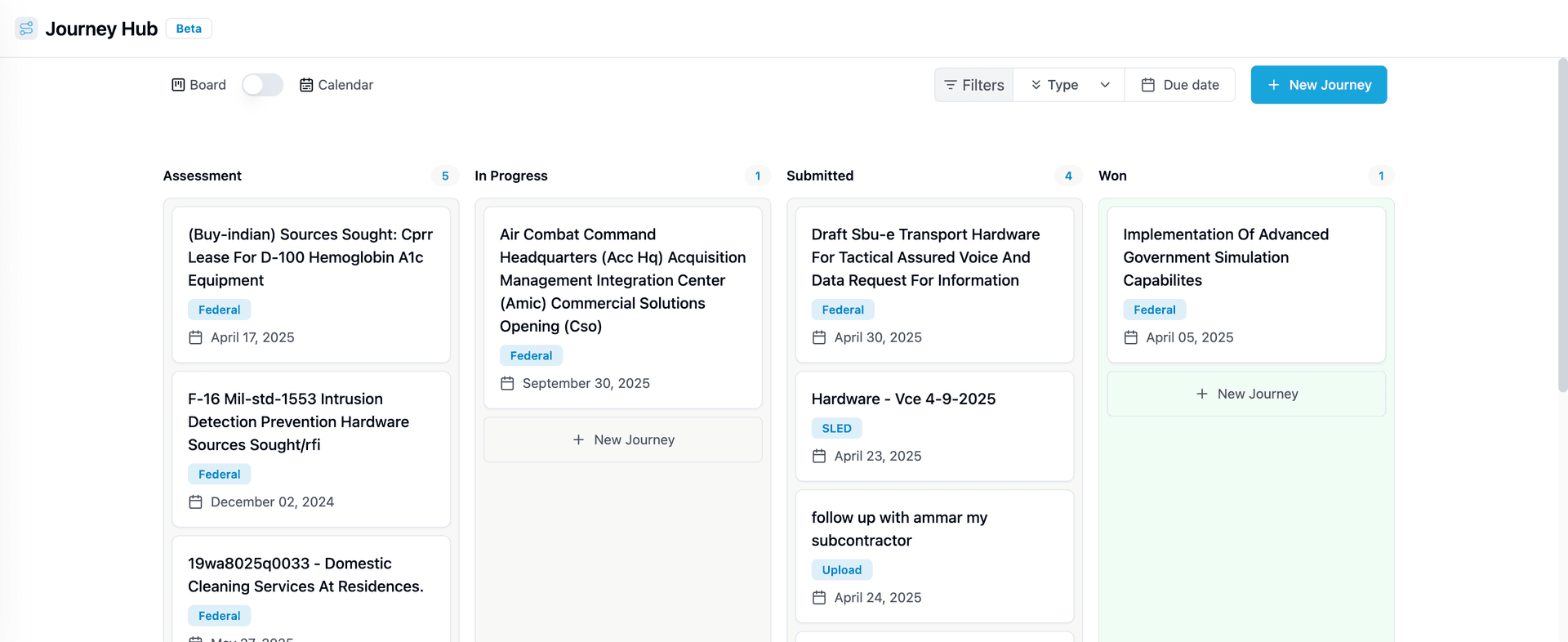 🧭 Journey Pipelines