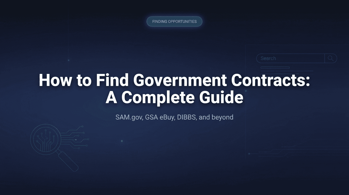 How to Find Government Contracts: A Complete Guide