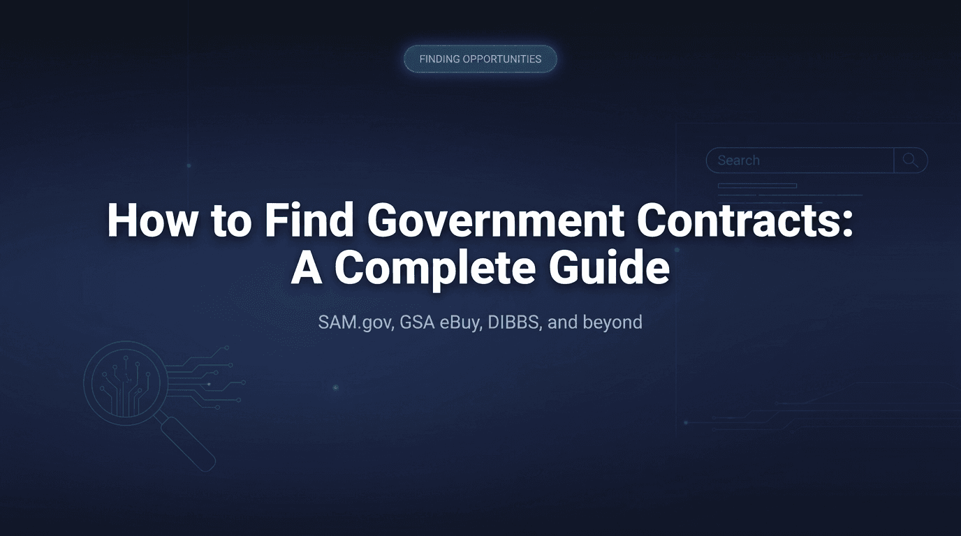 Cover Image for How to Find Government Contracts: A Complete Guide