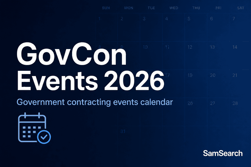 Government Contracting Events You Don't Want to Miss in 2026