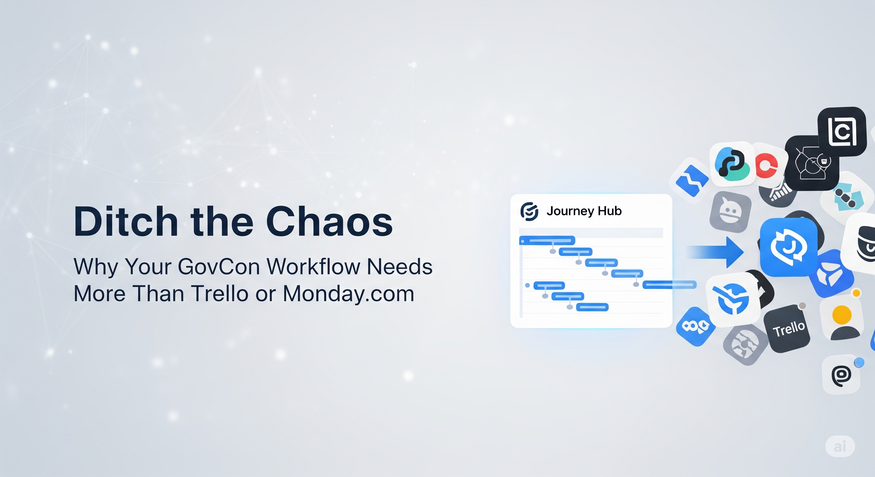  Why Your GovCon Workflow Needs More Than Trello or Monday.com