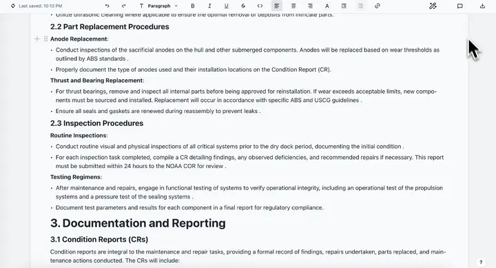 Customize and Edit proposal with AI Chat