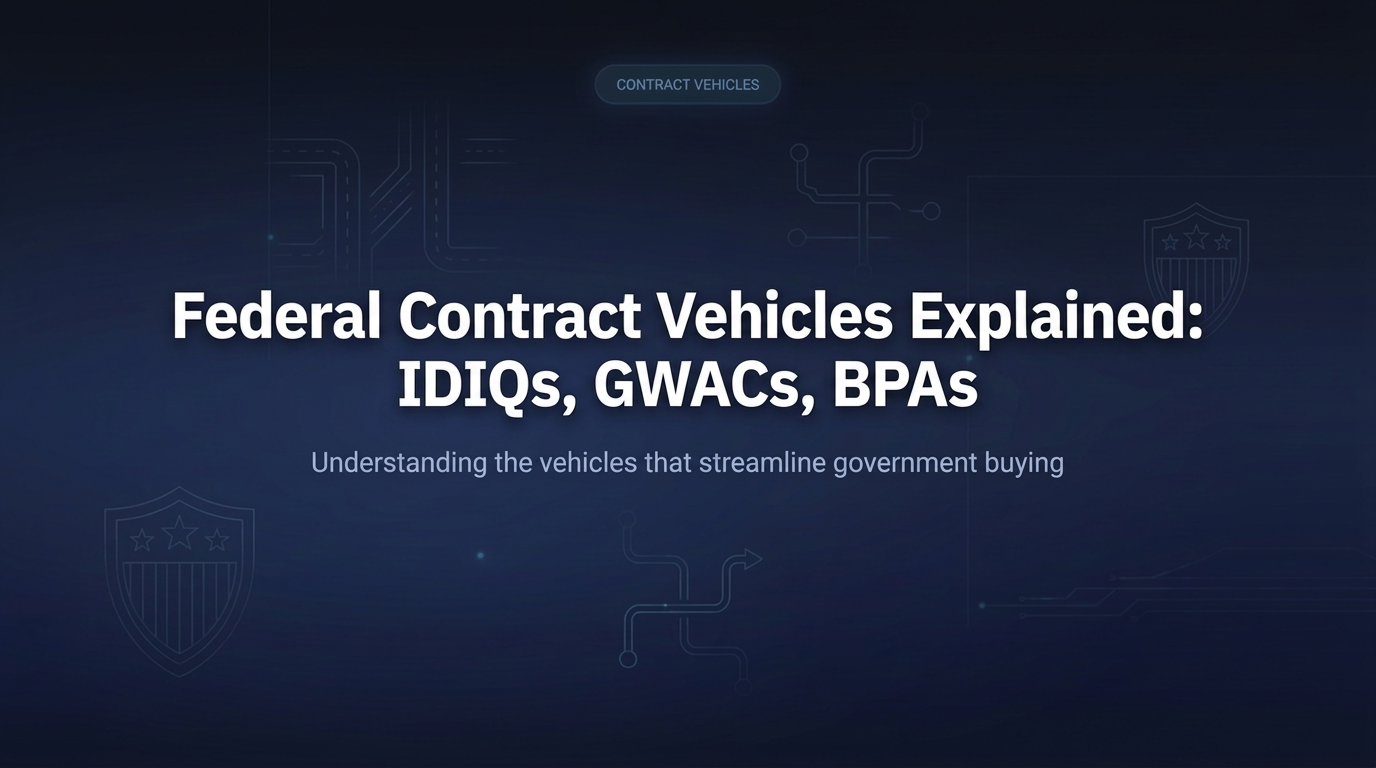 10 Federal Contract Vehicles Every Government Contractor Should Know ...