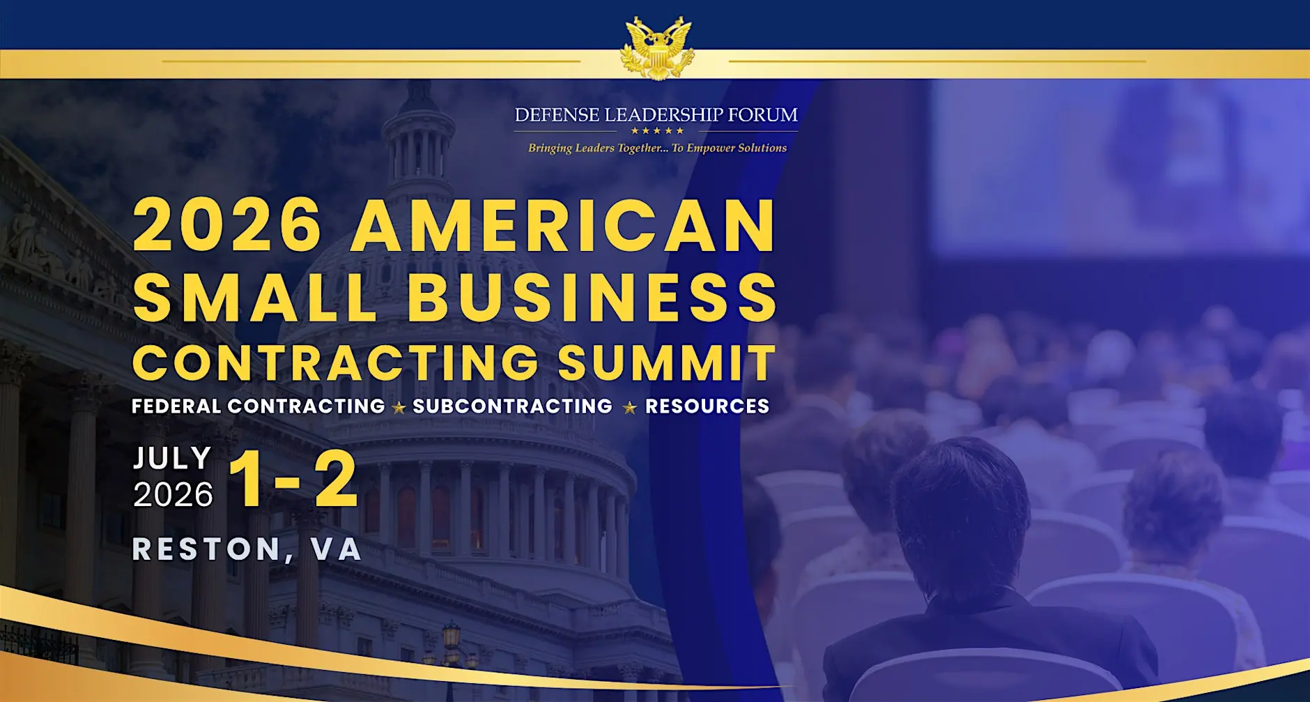 American Small Business Contracting Summit 2026 — July 1–2, Reston, Virginia